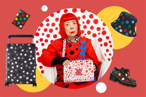 lv x kusama|yayoi kusama suits.